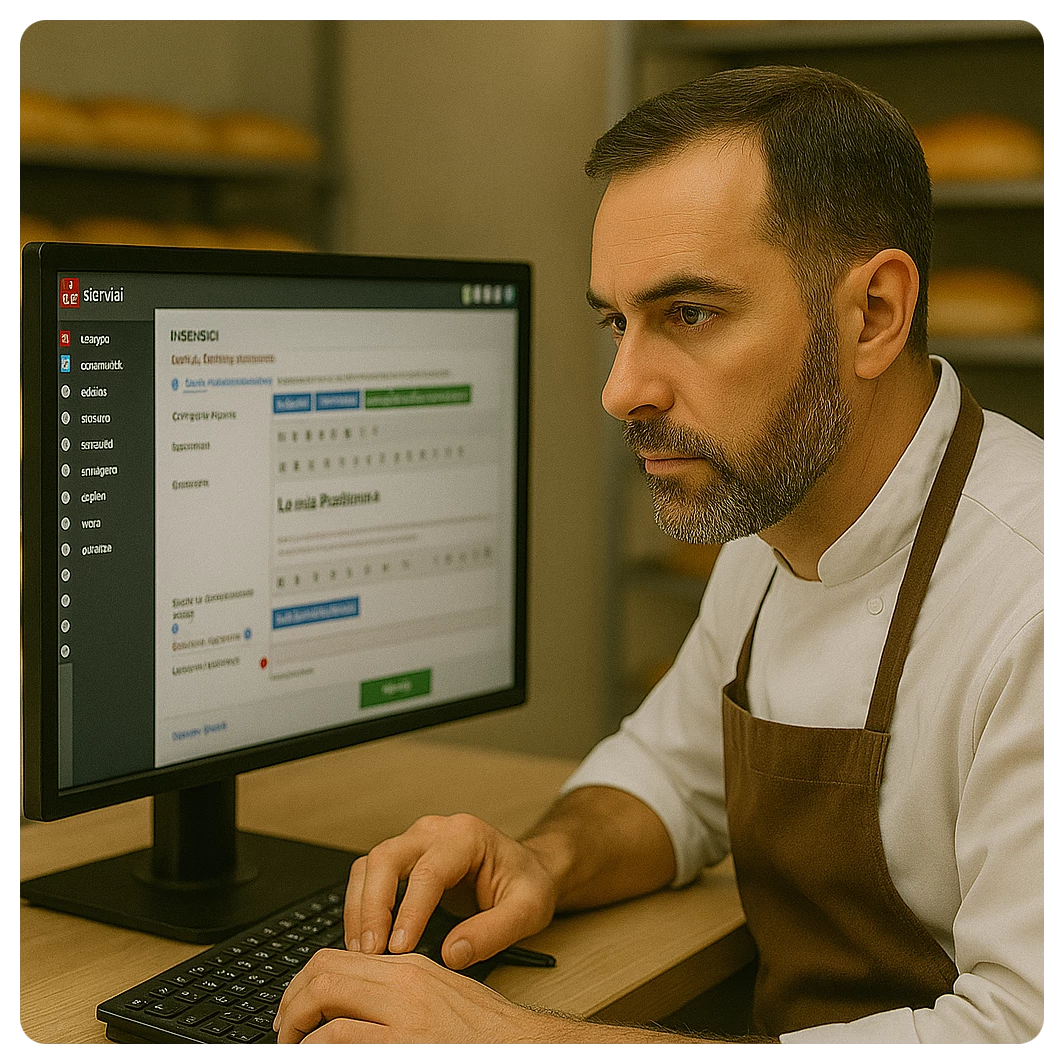 aggiornamento del sito web in piena autonomia